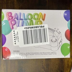 Balloon Pump Electric, Portable Automatic Dual Nozzle Inflator 120V 600W with...